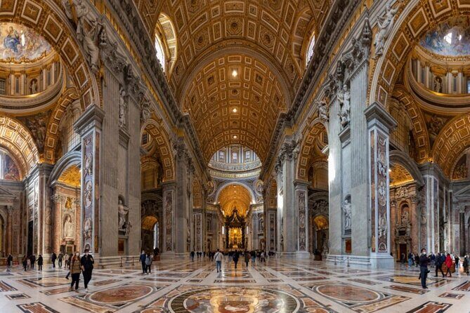 Rome: St. Peter's Basilica & Dome Entry Ticket with Audio Guide - Inside St. Peter’s Basilica: What the Audio Tour Helps You Catch