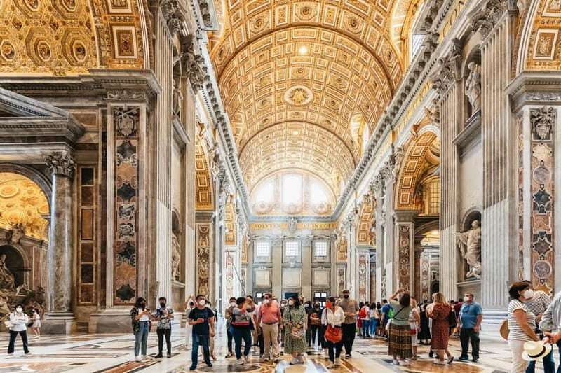 Rome: St. Peter's Basilica, Papal Tombs, and Dome Climb Tour - Inside the Basilica: Marble, Mosaics, and Michelangelo’s Pietà