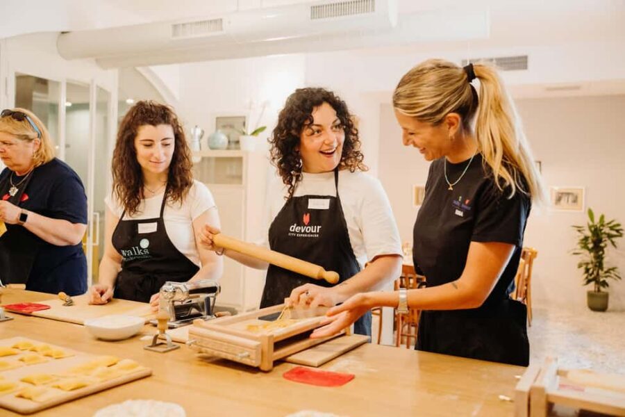 Rome: Traditional Pasta Making Class with Wine & Gelato - Where You Meet in Trastevere: San Giovanni della Malva Square