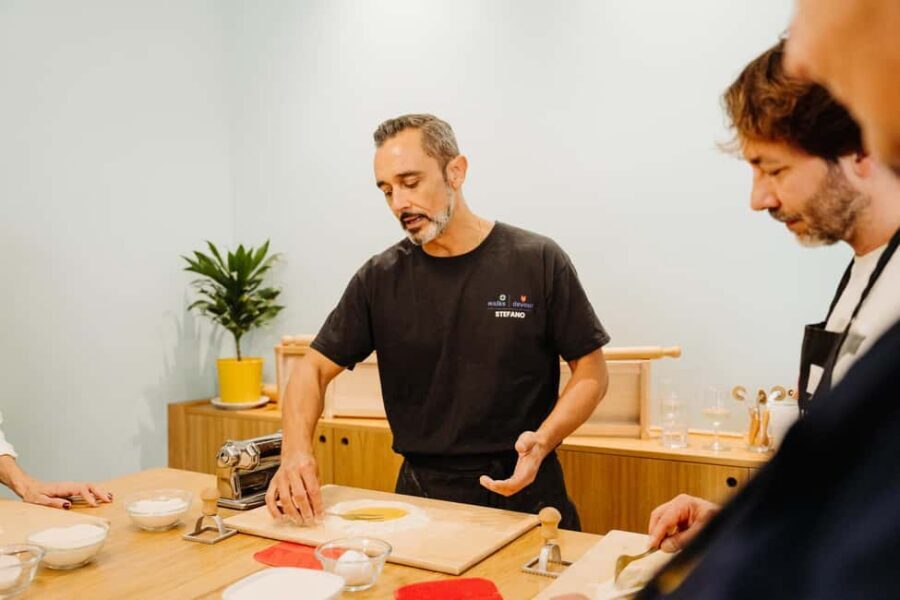 Rome: Traditional Pasta Making Class with Wine & Gelato - What You Eat: Homemade Pasta with Wine, Then Gelato