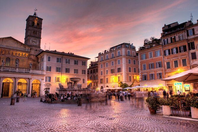 Rome: Trastevere Food tour with Free-Flowing Fine Wine - Getting started at Piazza Trilussa (and where you’ll end)