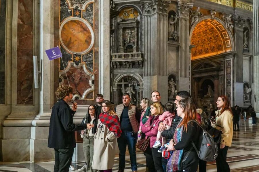 Rome: Vatican Museums, Sistine Chapel & Basilica Tour - Sistine Chapel: What to Notice When You’re Under Michelangelo