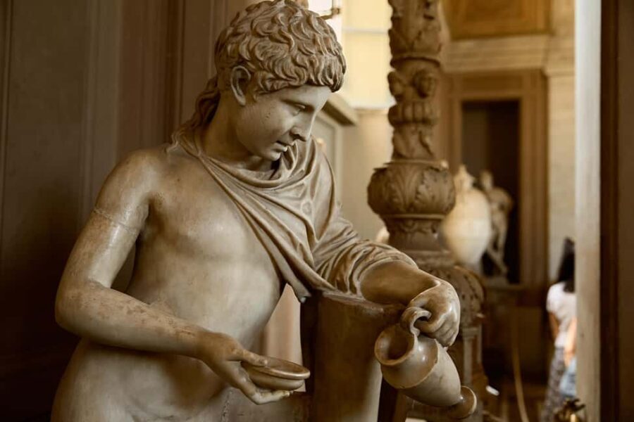 Rome: Vatican & Sistine Chapel Tour + Optional Colosseum - Courtyard of the Pigna: a quick reset before the art gets serious