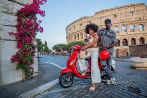 Rome Vespa Scooter Tour with Professional Photographer - Stop 1: Colosseum photos near the Flavian Amphitheater (entry extra)