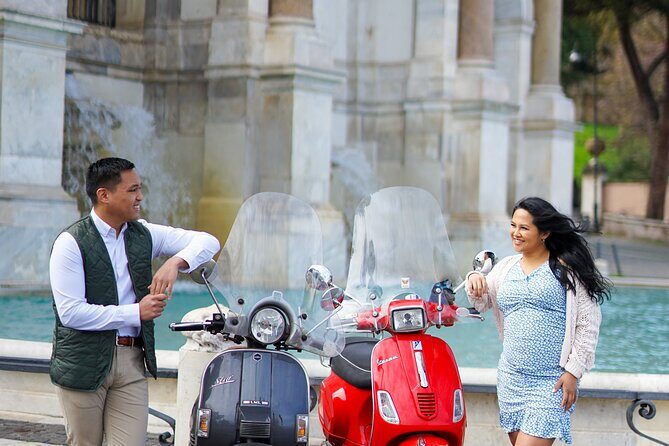 Rome Vespa Scooter Tour with Professional Photographer - Bocca della Verità: the Mouth of Truth photo moment and the legend
