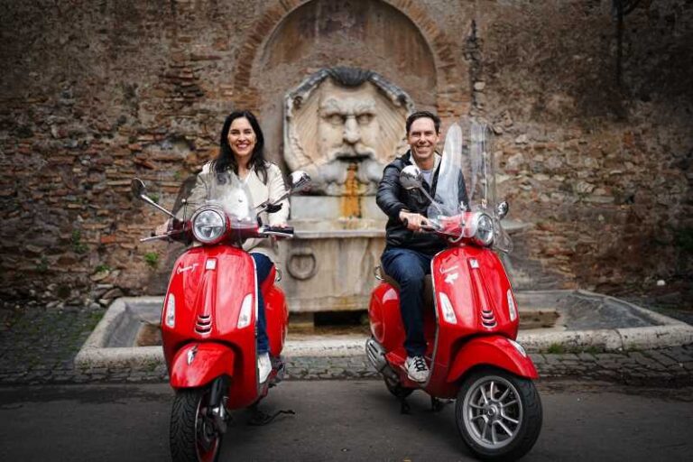 Rome Vespa Tour with Professional Photoshoot - Meeting at Cafe Roma and the Flow of the Experience