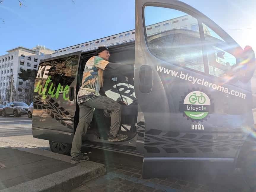 Rome:Appian Way E-bike Tour, Catacombs, Aqueducts & Transfer - Baths of Caracalla to the Catacombs: changing gears underground