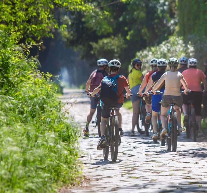 Rome:Appian Way E-bike Tour with Catacombs, Aqueducts & Food - Catacombs first: San Callisto most days, San Sebastiano on Wednesdays