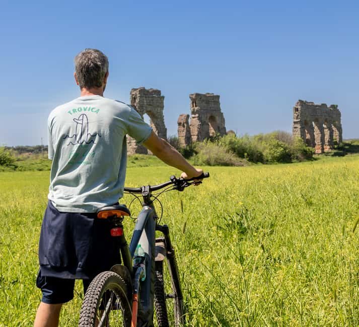 Rome:Appian Way E-bike Tour with Catacombs, Aqueducts & Food - Timing, pace, and meeting point reality
