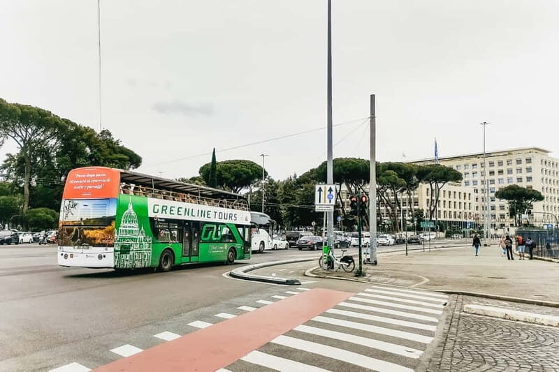 Rome:Hop-On Hop-Off Panoramic Open Bus Ticket 3 Circuits x 1 - Colosseum stop: what to do when you hop off
