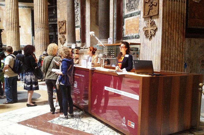 Rome’s Best-Preserved Monument: Pantheon-Fast Track & Guided Tour - Meeting at OhMyGuide, Then Straight to the Audio Desk