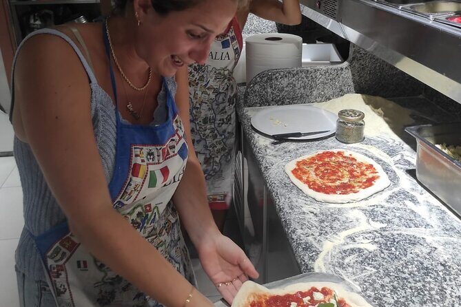 Semi-Private Pizza Making Experience in Naples with Drink - The Final Step: Eat Your Pizza With a Drink