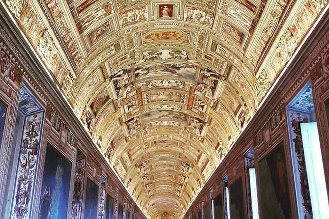 Skip the Line: Small Group Vatican & Sistine + Basilica Option - Gallery of the Maps and Raphael Rooms: learning without a lecture