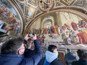 Skip the Line Vatican Tickets with Escorted Entrance - Meeting Via Tunisi 4 and the Green EcoArt Flag