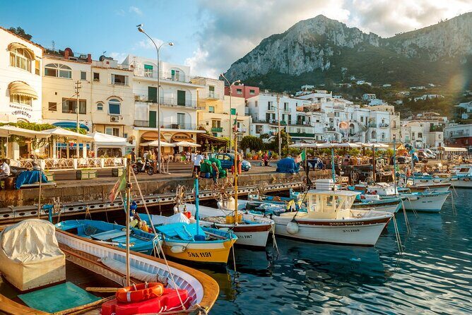 Small Group Tour from Naples to Blue Grotto, Anacapri and Capri - Naples to Capri by fast ferry: the simplest start