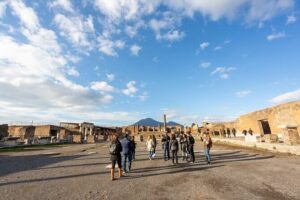 Sorrento & Pompeii Guided Day Trip from Rome with Optional Pickup - The road south: limoncello tasting and coastal scenery before Pompeii