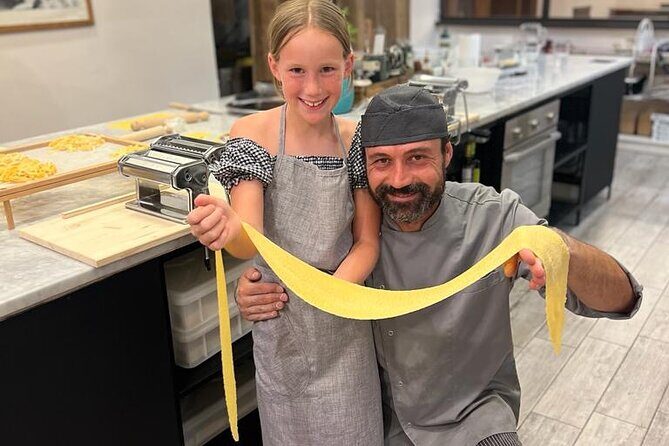 Super Fun Pasta & Gelato Class by Vatican with Wine + Oil Tasting - Gelato Making and the Little Details That Improve the Scoop