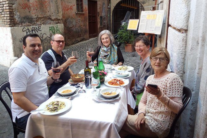 Trevi Fountain, Pantheon, and Campo Dei Fiori Market Food and Wine Tour - Basilica di Sant’Eustachio (Outside): The Espresso Stop That Changes Your Standards
