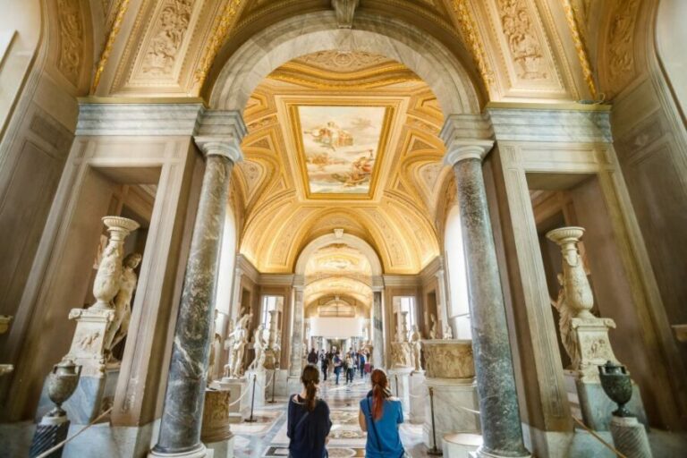 Vatican: Museums & Sistine Chapel Entrance Ticket - Vatican Museums route highlights: from ancient halls to Renaissance rooms