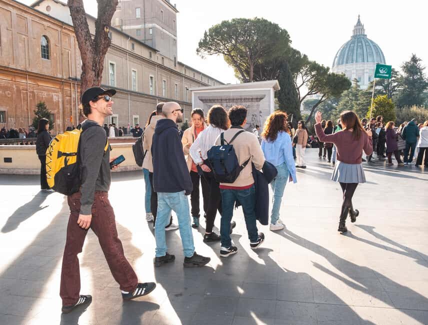Vatican Museums & Sistine Chapel Guided Tour - Cortile della Pigna: the courtyard break you didn’t know you needed
