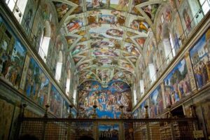Vatican Museums Sistine Chapel Tour with access to St Peter - Raphael Rooms (Stanze di Raffaello) in a half-hour that still lands