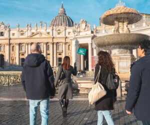 Vatican: St. Peter’s Basilica, Dome Climb & Papal Tombs Tour - Meeting Point at Piazza della Città Leonina: Find the Black Tables Fast