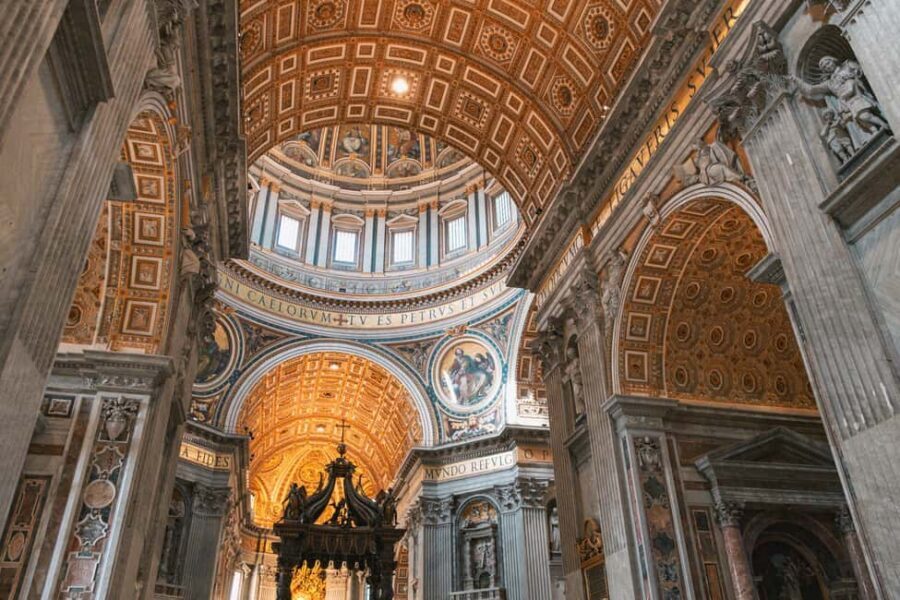 Vatican: St. Peter’s Basilica & Dome Ticket with Audioguide - Climbing St. Peter’s Dome: elevators or the 500-step reality