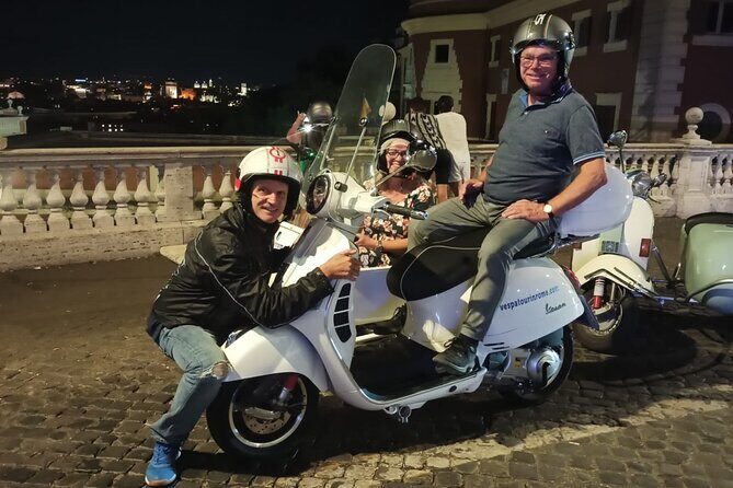 Vespa Sidecar Tour By Night with Pickup - Stop-by-stop: how the route tells the Rome story