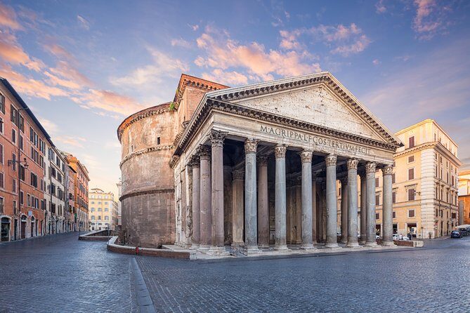 Walking Guided Tour and Rome's Iconic Temple Pantheon Entrance - Key highlights worth your time