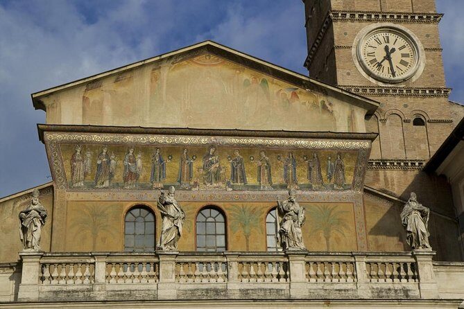 Winner 2025 Rome Twilight Trastevere Food Tour by Eating Europe - Meeting at Piazza S. Bartolomeo and the walk to your first tasting